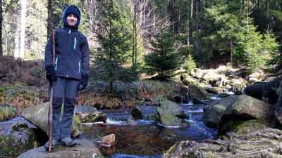 An der Baerenbruecke der Warmen Bode