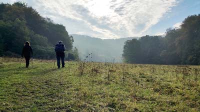 Wandern im Helbetal