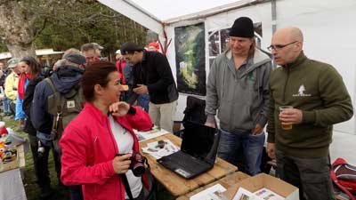 Infostand 10 Jahre Harzer Wandernadel