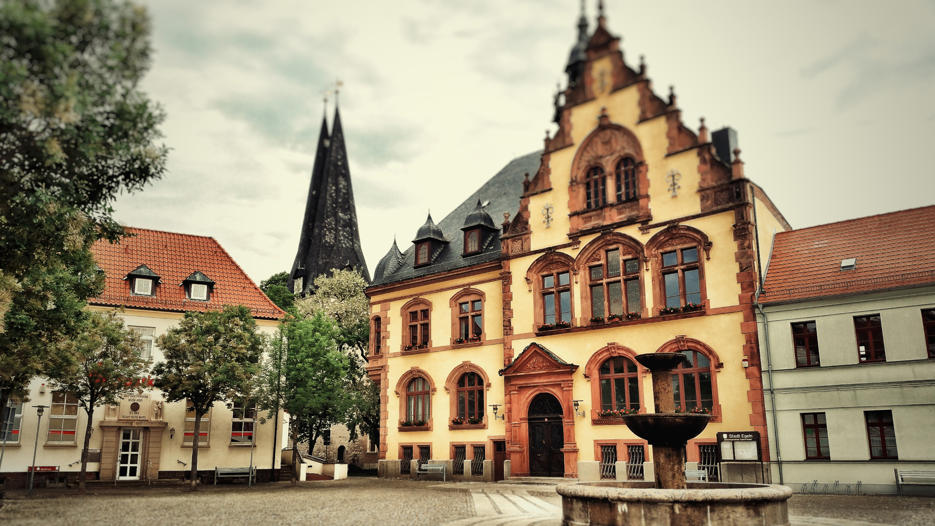 Das Egelner Rathaus auf dem Marktplatz