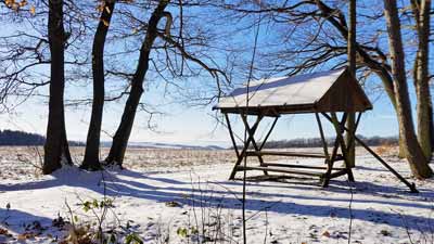 Rastplatz am Pufferberg bei Pölsfeld