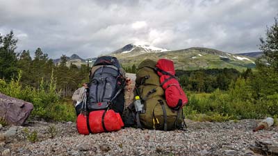 Die Rucksäcke für das große Abenteuer sind gepackt