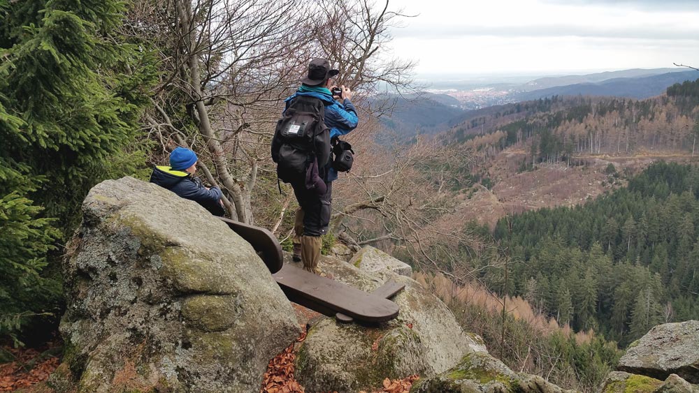 Auf den Renneklippen