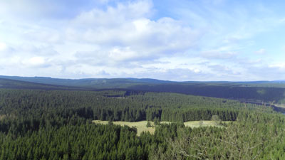 Blick vom Scharfenstein Richtung St.Andreasberg