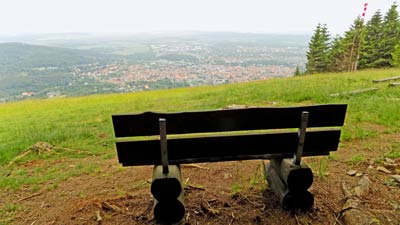 Obere nördliche Aussichtspunkt am Rammelsberg